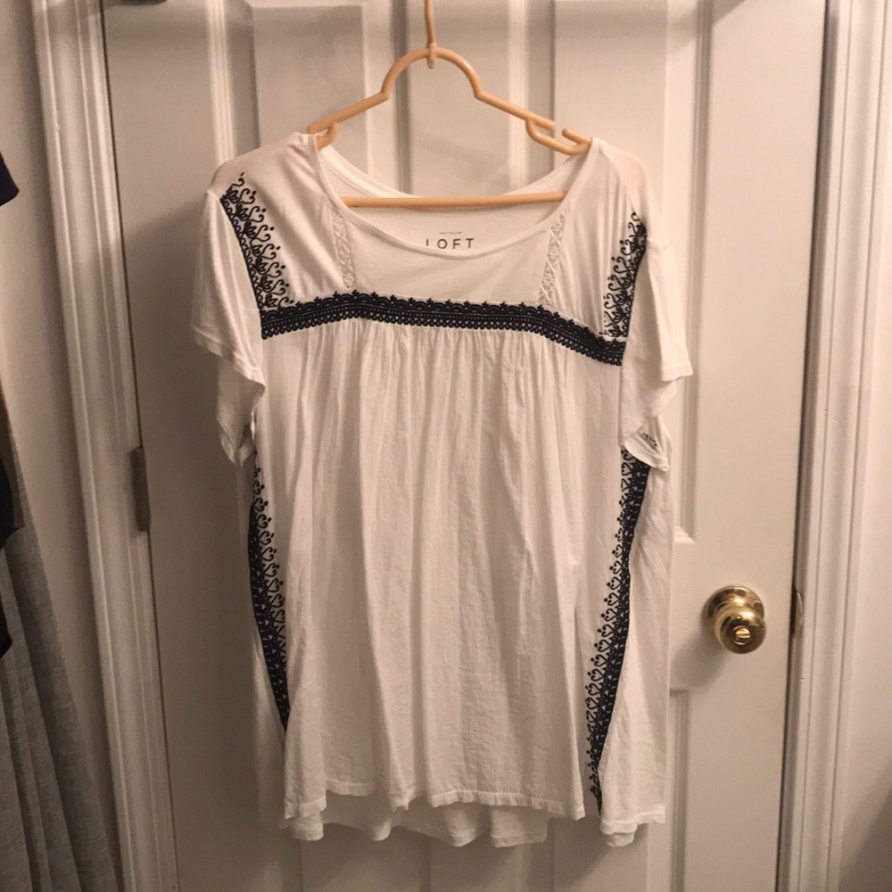 LOFT Soft Tee with Embroidery